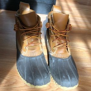 LL Bean Duck Boots Ankle Height